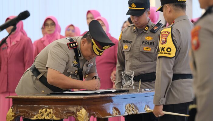 Tongkat Komando Kapolres Bengkulu Utara Berganti
