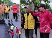 Bupati Arie: Tinjau Pembangunan Jalan Pasar Purwodadi